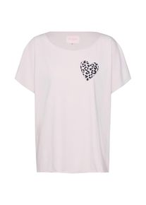 Oh Yeah!, Damen Shirts 'Leo heart', Rosa