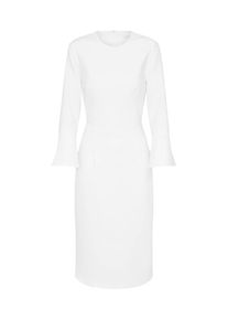 IVY & OAK IVY & OAK, Damen Kleid 'Trumpet Sleeve Dress', Weiß
