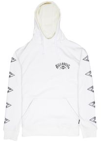 Billabong, Herren Kapuzenpullover 'Downhill', Graphit / Wei&szlig;