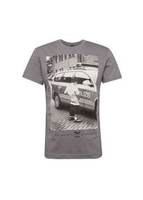 Iriedaily, Herren T-Shirt 'Pissizei', Dunkelgrau