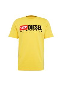 Diesel, Herren T-Shirt 'T-JUST-DIVISION', Gelb