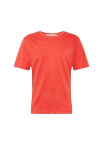 Calvin Klein Jeans, Herren Shirt 'CKJ EMBROIDERY REG FIT TEE', Rot