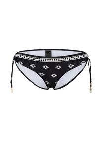watercult, Damen Bikinihose, Schwarz / Wei&szlig;