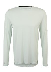 asics, Herren Longsleeve, Mint / Offwhite