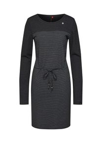 Ragwear, Damen Kleid 'NUGGIE DRESS', Grau / Schwarz