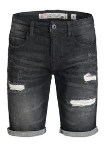 INDICODE JEANS, Herren Shorts 'Caden', Graphit
