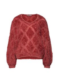Only, Damen Pullover 'onlMALIA 7/8 PULLOVER KNT', Rosé