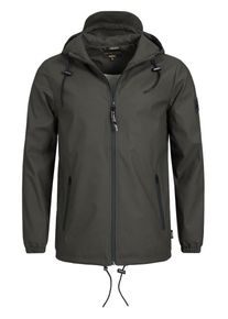INDICODE JEANS, Herren Wasserdicht Übergangsjacke 'Valentino', Dunkelgrau