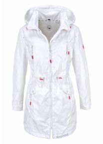 Kangaroos, Damen Parka, Weiß