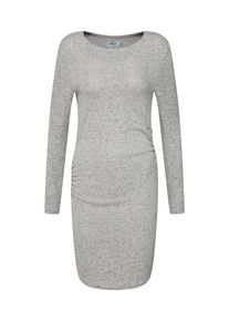 Only, Damen Kleid 'onlMAYE L/S DRESS CC KNT', Hellgrau