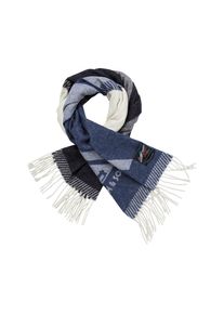 Scotch & Soda SCOTCH & SODA, Herren Schal, Taubenblau / Schwarz / Weiß