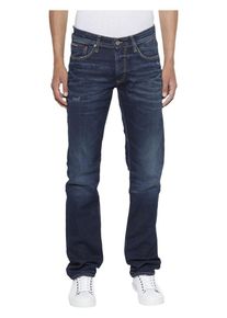 Tommy Jeans, Herren Hilfiger Denim Jeans 'ORIGINAL STRAIGHT RYAN MICO', Blau