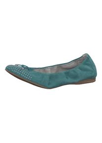 Tamaris, Damen Ballerinas, Türkis
