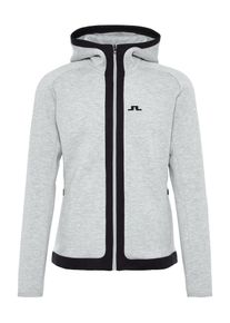 J. Lindeberg J.Lindeberg, Herren Hoodie 'Moffit', Stone / Schwarz