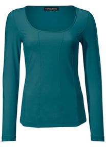 Heine, Damen Karree-Shirt, Petrol