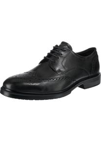 Ecco, Herren Schnürschuhe 'Lisbon', Schwarz