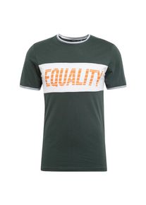 Only & Sons Only & Sons, Herren - Shirts & Polos 'onsFAVRE SS TEE', Dunkelgrün / Orange / Weiß