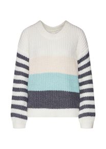 Roxy, Damen Pullover 'LAST DAY IN NY', Creme / Navy / Mint