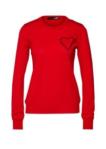 Love Moschino, Damen Pullover 'MAGLIA', Rot