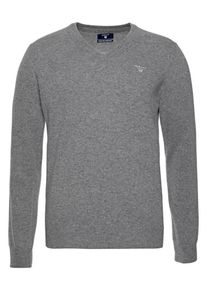 Gant, Herren Pullover, Blau / Dunkelgrau / Hellrot / Wei&szlig;