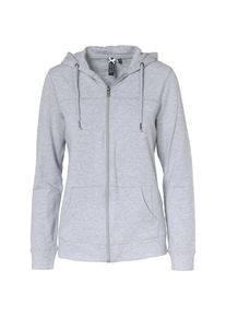 Blue, Damen Sweatjacke, Grau