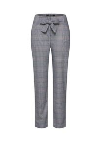 Only, Damen Hose 'onySOPHIE CHECK HW PAPERBAG', Grau