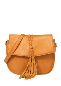 Pieces, Damen Umhängetasche 'Pctanna', Cognac