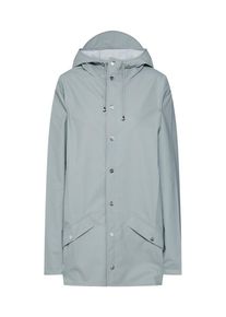 RAINS, Damen Regenjacke, Hellgrau
