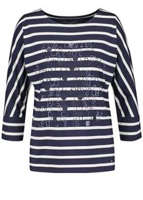Gerry Weber, Damen Shirt, Ultramarinblau / Wei&szlig;