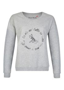 Daniel Hechter, Damen Sportiver Pullover, Hellgrau