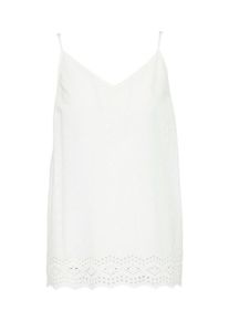 Pieces, Damen Top 'ZABEL SLIP', Offwhite