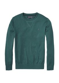 Tommy Hilfiger, Pullover 'AME COTTON CASHMERE CN SWEATER L/S', Petrol