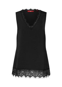 s.Oliver RED LABEL, Damen Blusentop, Schwarz