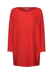 Tom Tailor Denim, Damen Pullover 'ottoman pullover', Rot
