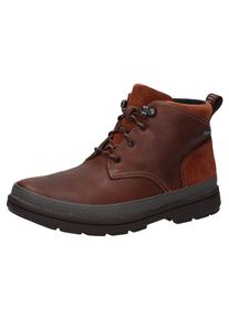 Clarks, Herren Stiefelette, Rostbraun / Dunkelgrau