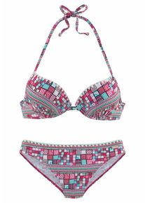 Sunseeker, Damen Bikini, Mischfarben / Pink