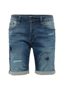 Jack & Jones JACK & JONES, Herren Shorts 'JJIRICK JJICON SHORTS GE 445 STS', Blue Denim