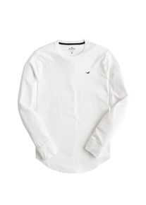 Hollister, Herren Shirt 'DTC LS VARIETY', Weiß