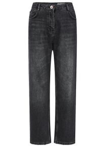 H.I.S. H.I.S, Damen Jeans, Black Denim