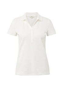 Tom Tailor, Damen Poloshirt, Offwhite