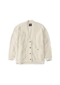 Abercrombie & Fitch Abercrombie & Fitch, Damen Strickjacke 'BOUCLE CARDIGAN', Creme