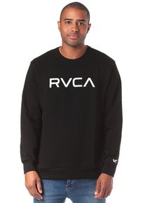 RVCA, Herren Kapuzenpullover 'Big Crew', Schwarz