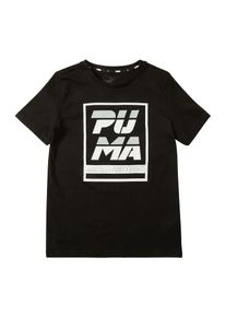 Puma, Shirt 'Alpha Graphic Tee B', Schwarz / Wei&szlig;