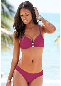 Lascana, Damen Bügel-Bikini, Beere