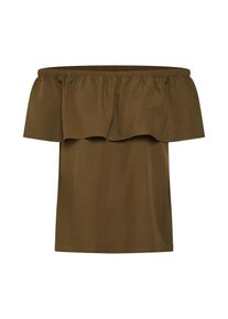 Vila, Damen Shirt 'VIAMONA OFF SHOULDER TOP', Oliv
