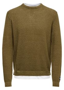Only & Sons Only & Sons, Herren Strickpullover, Gr&uuml;n