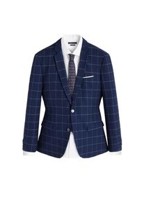 Mango Man, Herren Sakko 'Paulo', Nachtblau / Weiß