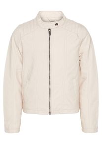 name it, M&auml;dchen Kunstlederjacke, Beige