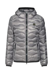 Blauer.USA, Damen Jacke 'GIUBBINI CORTI IMBOTTITO PIUMA', Silbergrau