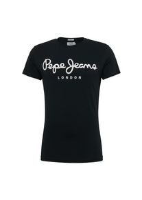 Pepe Jeans, Herren Shirt 'ORIGINAL STRETCH', Schwarz / Weiß